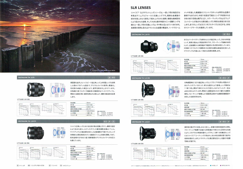 カールツァイス 製品カタログ 2014